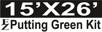 15' X 26' Putting Green Kit | Customizable to fit your needs | PGA and Backyard training areas | enjoy volume savings