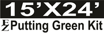 15' X 24' Putting Green Kit | Customizable to fit your needs | PGA and Backyard training areas | enjoy volume savings