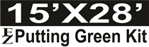 15' X 28' Putting Green Kit | Customizable to fit your needs | PGA and Backyard training areas | enjoy volume savings