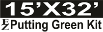 15' X 32' Putting Green Kit | Customizable to fit your needs | PGA and Backyard training areas | enjoy volume savings