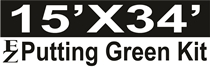 15' X 34' Putting Green Kit | Customizable to fit your needs | PGA and Backyard training areas | enjoy volume savings