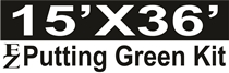 15' X 36' Putting Green Kit | Customizable to fit your needs | PGA and Backyard training areas | enjoy volume savings