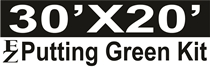 30' X 20' Putting Green Kit | Customizable to fit your needs | PGA and Backyard training areas | enjoy volume savings