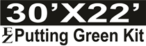30' X 22' Putting Green Kit | Customizable to fit your needs | PGA and Backyard training areas | enjoy volume savings