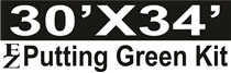 30' X 34' Putting Green Kit | Customizable to fit your needs | PGA and Backyard training areas | enjoy volume savings