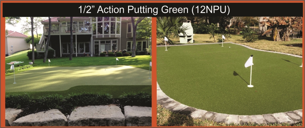Nylon putting green