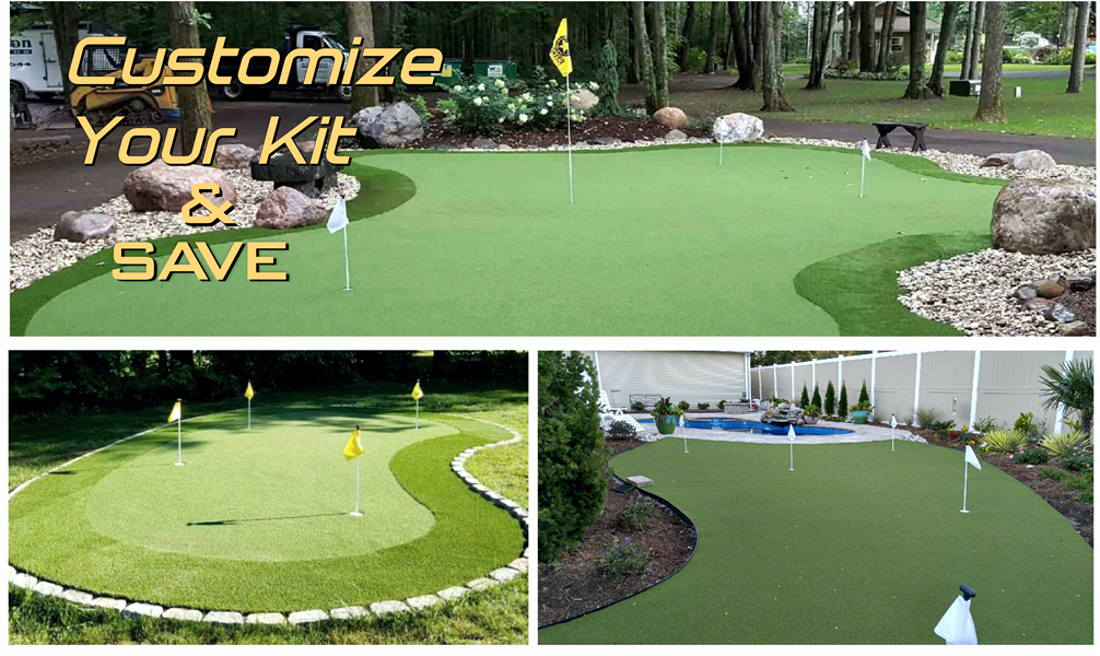 putting green installation kits